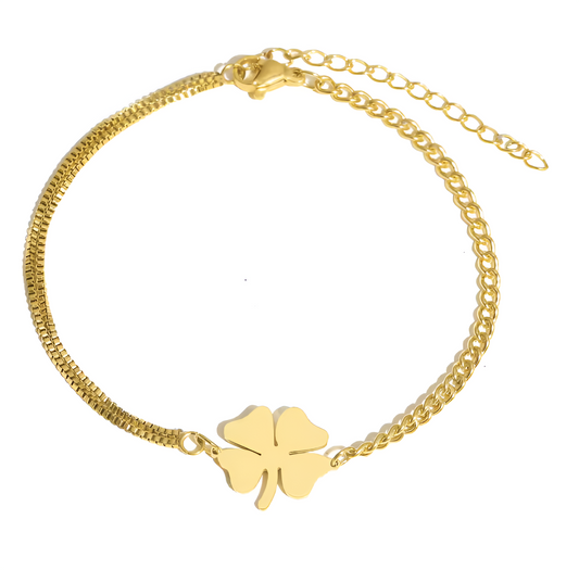 Amina Lucky Clover Bracelet