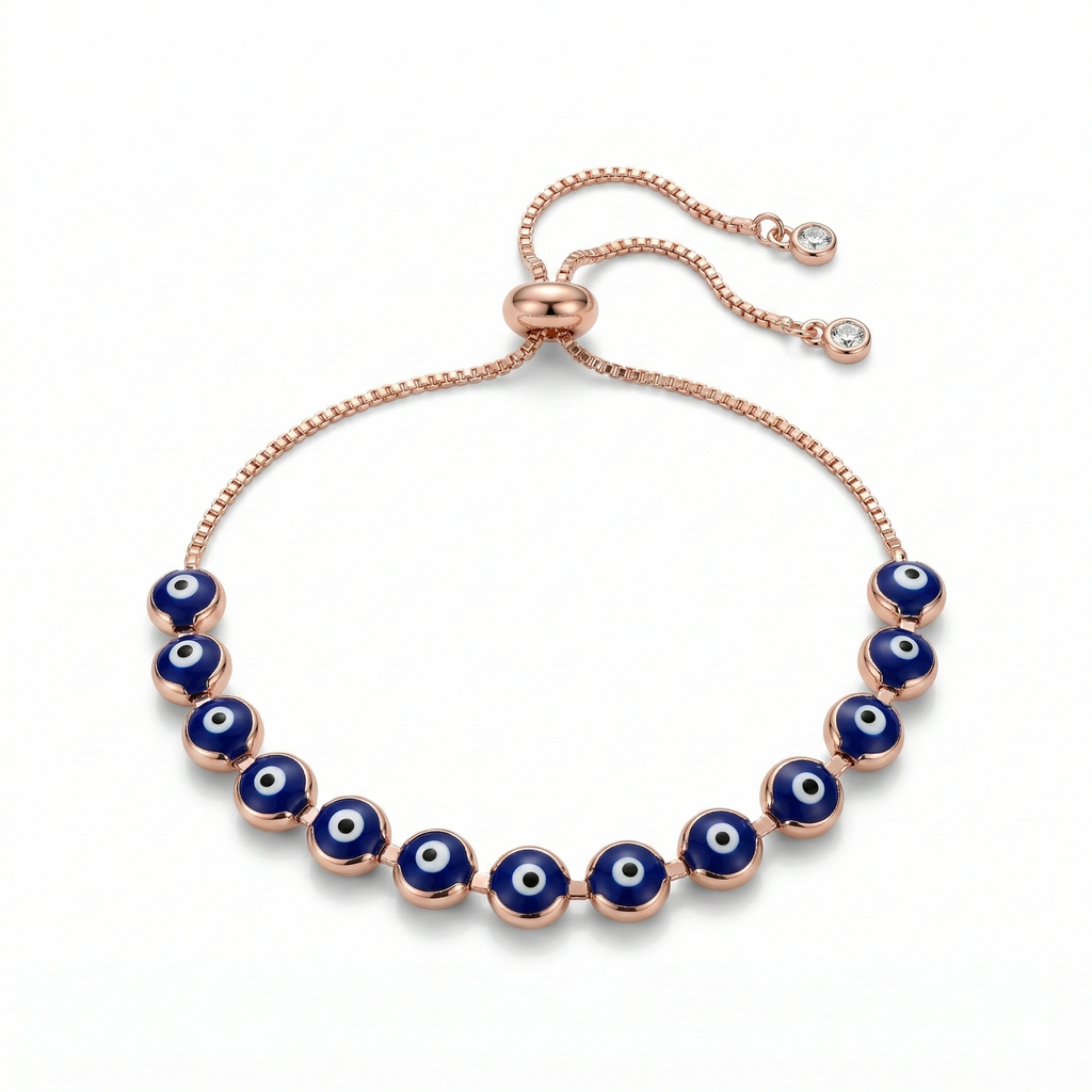 Evil Eye Tennis Bracelet