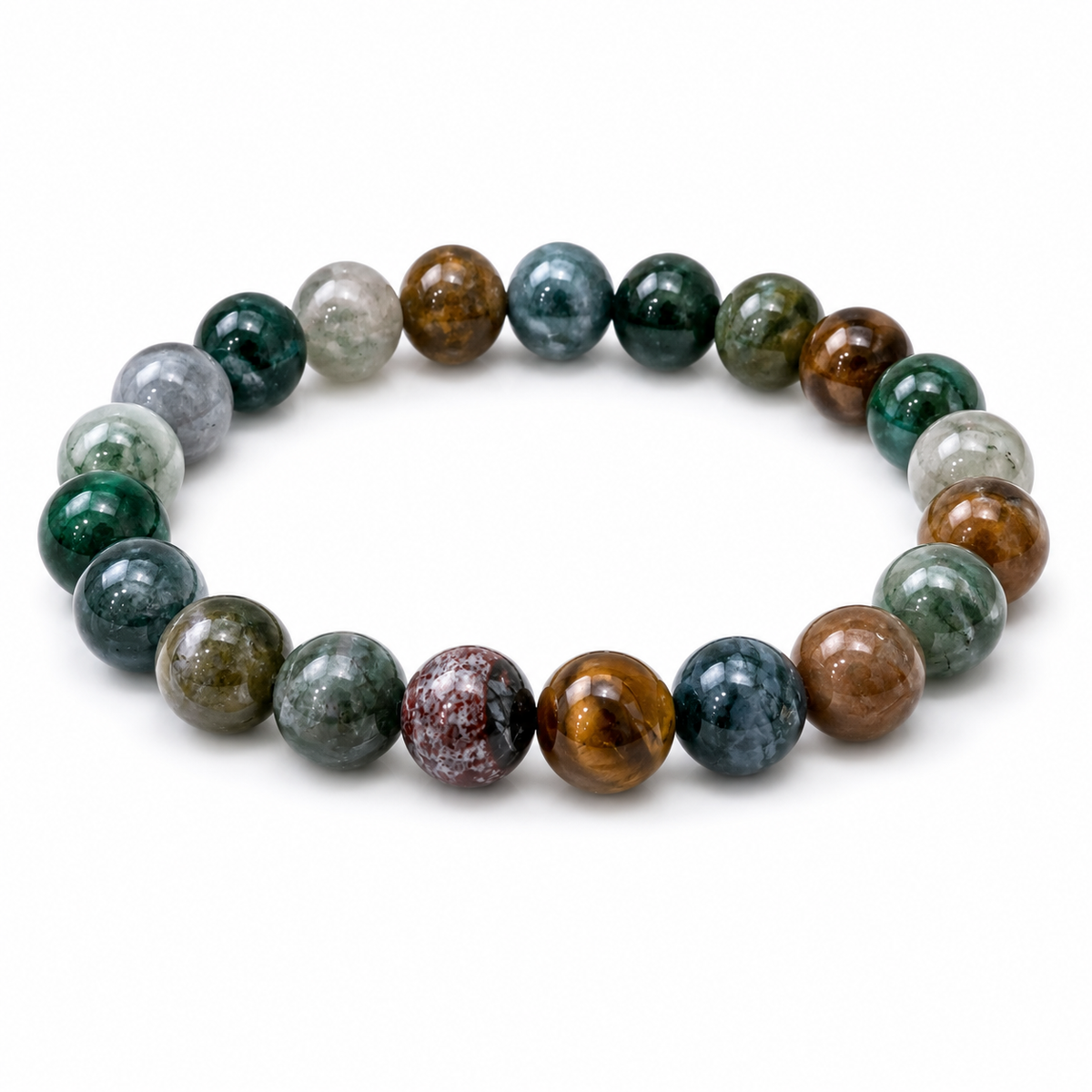 Aureva Mixed Agate Bead Bracelet