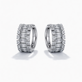 Radiance Baguette Hoops