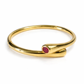 Aureva The Embrace Bangle- Gold Bracelet For Women