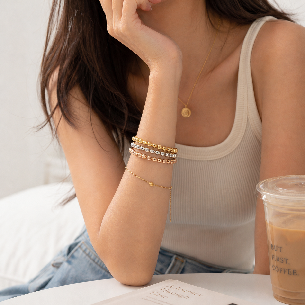 Aureva Classic Bead Bracelets