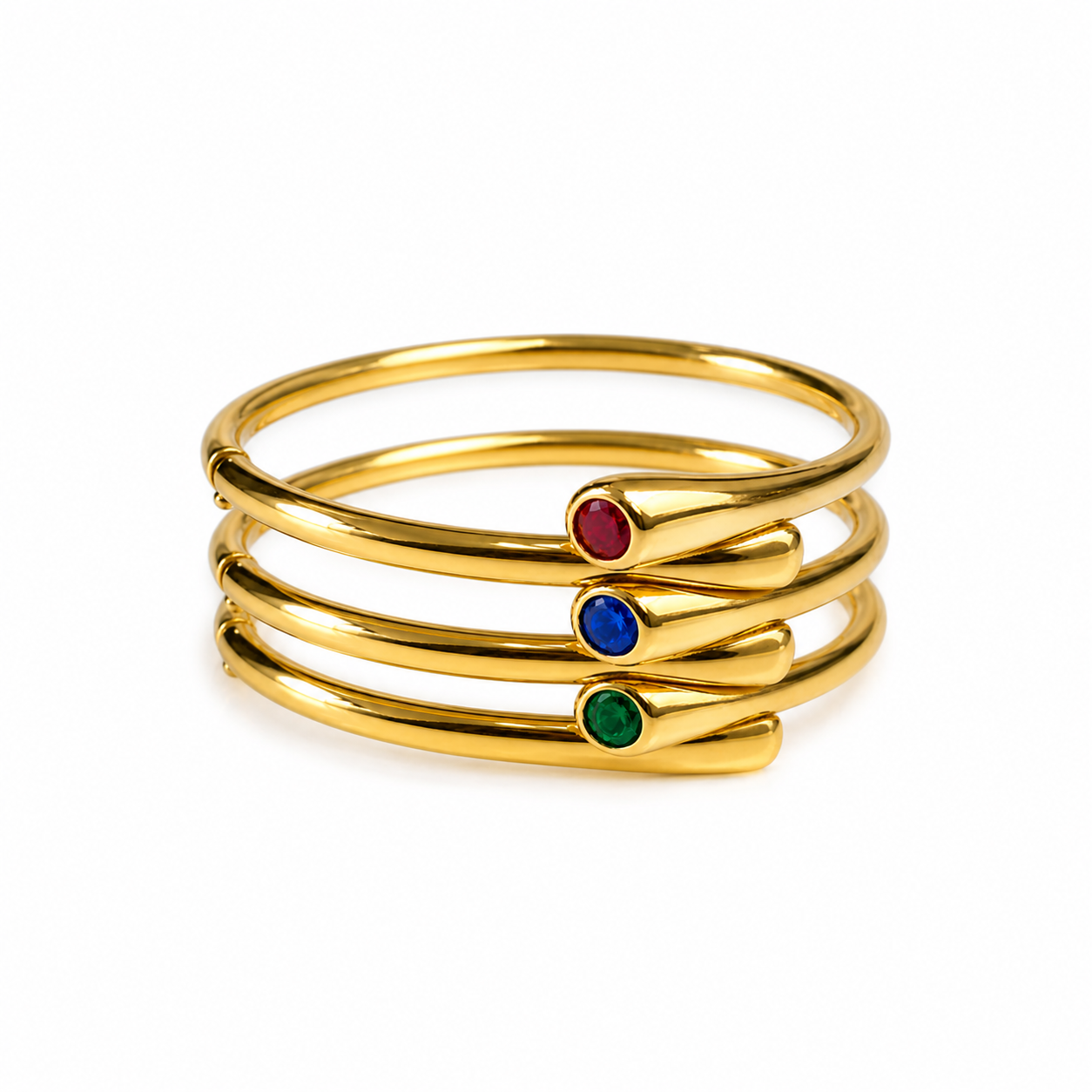 Aureva The Embrace Bangle- Gold Bracelet For Women