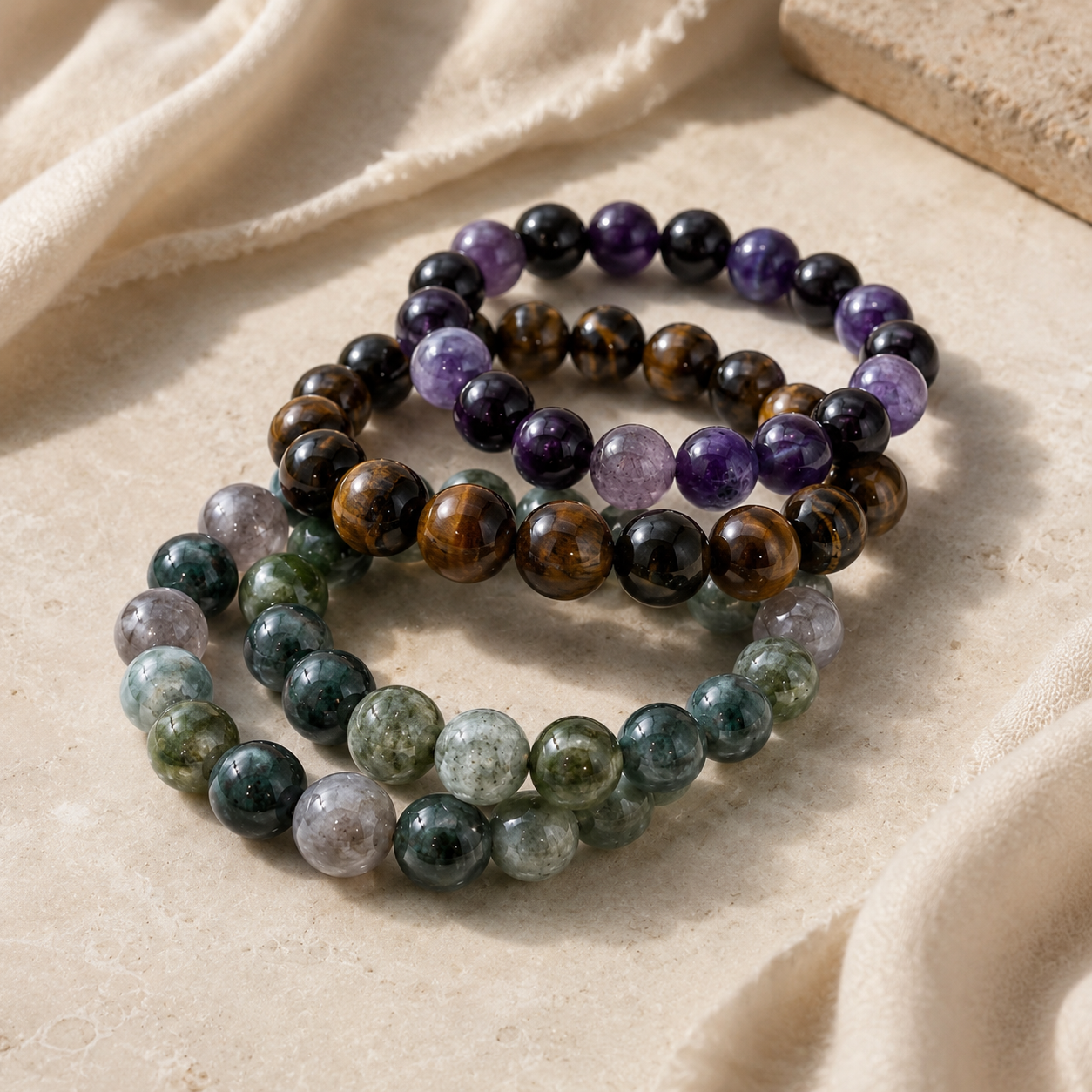 Tiger Eye Gemstone Bracelet