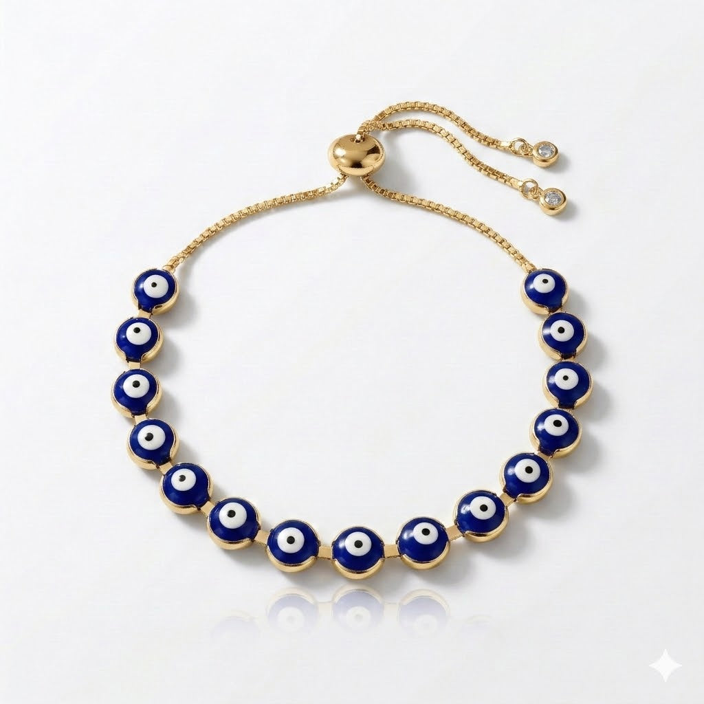 Evil Eye Tennis Bracelet